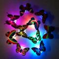 Pack of 3 - Glow In The Dark Led Butterfly Night Light Led Color Changing For Kids Room Glowing. 
