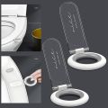 2PCS Toilet Lid Lifter, Toilet Seat Handle Lifter Toilet Cover Lifter. 
