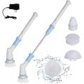 Household Electric Scrubber Brush Adjustable Turbo Cleaning Tool Waterproof Cordless Transparent Bathroom Kitchen. 