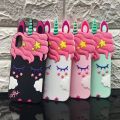 Fashion Unicorn Phone Case For Iphone X Cute Candy Color For iphone 5 6 S 6 7 8 Plus Cover Cartoon Unicorn Cases Coque. 