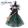 Halloween Handmade Doll Decorative Ghost Festival Witch Doll Toy. 