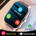 2024 New Smart Watch Women Bluetooth Call Watch Fitness Tracker Waterproof Sport Smart Clock Fashion Ladies Men Smartwatch Woman. 