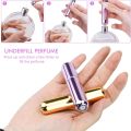 Portable Mini Perfume Refillable Atomizer Container, Portable Perfume Spray Bottle, Travel Perfume Scent Pump Case Fragrance Empty Spray Bottle for Traveling and Outgoing(5 ml). 