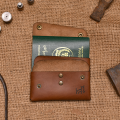 Minimalist Travel Wallet For Men - Travel wallet for passport men leather passport wallet for men. 