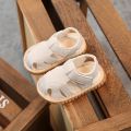 0-2 Years Vintage Leather Baby Shoes Sandals Beige Brown Kids Infant Toddler Sandals Shoes Pink Blue. 