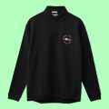 ELO - TMH Men's New York Embroidered Long Sleeve Fleece Polo Sweat Shirt For Men. 