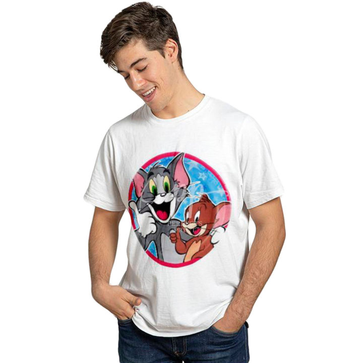 Cartoon T Shirt Tom & Jerry T Shirt (Quality Print)
