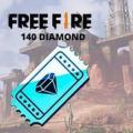 Garena Free Fire Diamonds 140. 