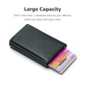 Card Holder Men Wallet Money Bag Male Vintage Black Short Purse PU Leather Fashion Wallets Slim Thin Wallets. 