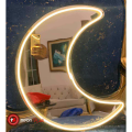 Moon Selfie Neon Mirror - Neon Light   Neon lights  Neon lights for room  neon lights for room name  light  lights for decoration   lights for room decoration  Wall Decoration items  Wall Decoration items for home  Neon Walls. 