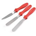 CAKE SPATULAS ANGLED BAKING TOOLS 3PICE SET. 