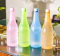 Pack Of 4 Plastic Jumbo Water Bottles Super Cool Water Drink Bottles Fridge and Refrigerator Water Bottles Smart Drink Plastic Water Bottle Fridge Water Bottle for Gym, Home, Travel, School, Kid, Juice, Drinks High Quality Multi Color 1.2 Ltr Each. 