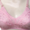 Classic Cotton Fashion Bras for Women and Non wired Brassiere For Summer with Chikan Embroidery. 