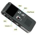 Digital Voice Recorder Device with 8GB Storage - Rechargeable Sound Recorder. 