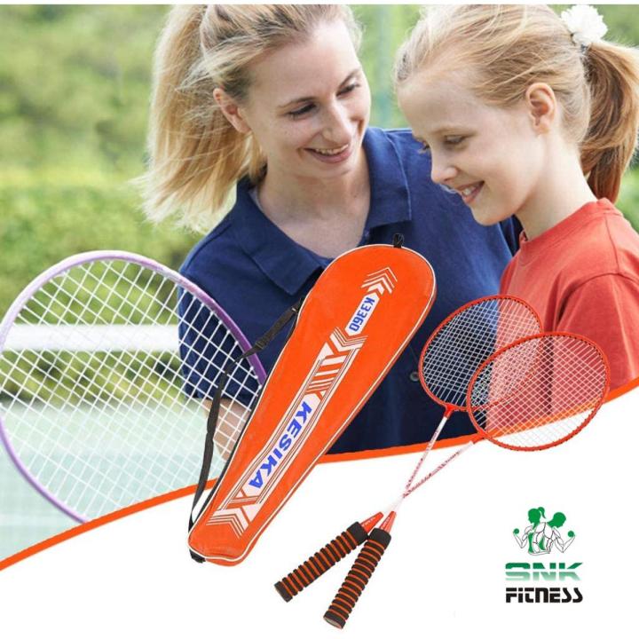 Professional Badminton Rackets Set Badminton Racket Set-Portable Badminton Racket with  Carrying Bag -K 3360