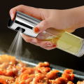 Hot Selling tanning oil bottle sprayer packaging Stainless Steel Olive Glass Spray Oil Sprayer For Cooking Camping. 