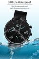 Watches CRRJU Unique Design Luxury Sport Wrist Watch Stainless Steel Mesh Strap Men's Fashion. 