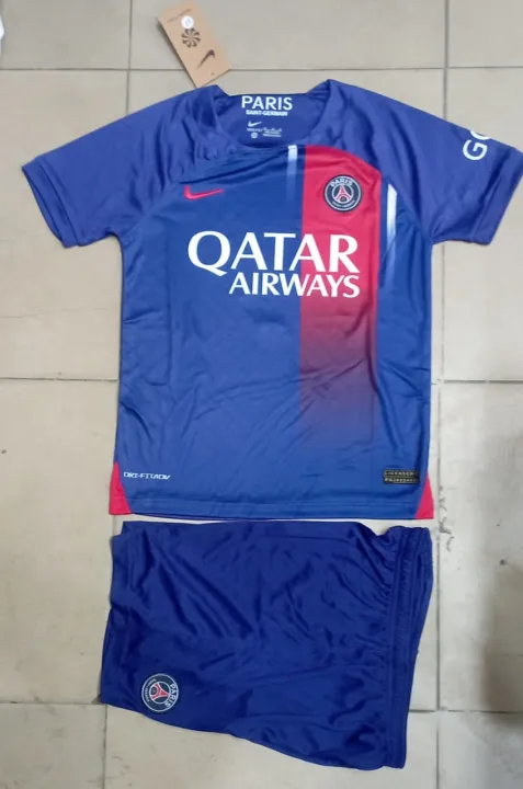 Kylian%20Mbapp%C3%A9%20PSG%20T-shirt%20and%20Shorts%20Football%20Kit%20new%20design%202023/2024%20Adults%20and%20Kids%20Sizes%20Available%20-%20Image%208