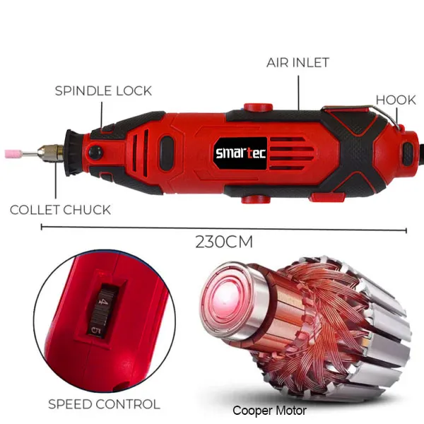 Smart%20Tec%20210%20Pcs%20Mini%20Die%20Grinder%20Rotary%20Drill%20%E2%80%93%20Variable%20Speed%20%E2%80%93%20With%20Flexible%20Shaft%20Engraving%20Polishing%20Tool%20With%20Plastic%20Case%20-%20Image%205