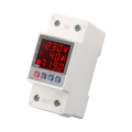 63A Adjust Voltage Relay over Under Voltage Protector over Current Limit Wattmeter KWH Energy Meter Power Comsumption. 
