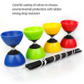 Sensory Training Equipment, Double-Headed Diabolo, Entertainment Products for Children, Students and the Elderly Orange. 