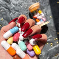 Mini Lipstick Set, Portable Mini Lipstick Set Capsules Matte Lipstick. 