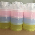 3/4 Layers Feeds Formula Dispenser Twist-Lock Stack able Milk Powder Box Baby Food Storage Container for Toddlers no Powder Leakage. 