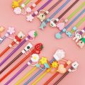 Cartoon Silicone Dust-proof Splash Proof Straw Sealing 6-8mm Straw Plug Plugs Cover Straw Tips Cup Accessories. 