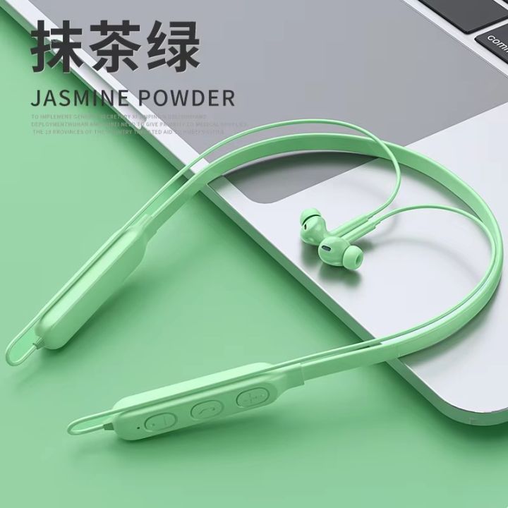 Wireless Neckband Bluetooth 5.0 Headphone Wireless Headset With Heavy Bass Stereo Earphones High Quality Magnetic Attraction Intelligent Noise Reduction Cancelling Sports Headset ZF Tech