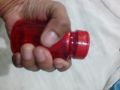 7 pcs Empty Plastic 100ml Red Bottle for use medicine Tablet, Cosmetic, Food, Vaccine red, 100ml Bottle. 