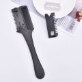Double Side Hair Razor Comb Layer Shaper Cutting Thinning Comb with Blade. 