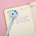 01 pc Creative Cute Cartoon Pen Little Monster Animal Shape Gel Pen 0.5mm Black Refill Ink School Office Writing Stationery. 
