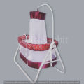 Baby Swing with Net for avoiding Insects & mosquito for comfortable sleeping Great Quality Used Both Sides Metal Stud & Also Big Size (Product Dispatch 100% Same). 