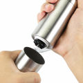 Portable Stainless Steel Manual Coffee Grinder Hand Crank Bean Mill Grind Tool. 