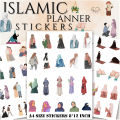 Stickers hijab girl design print uncut pictures customized stickers image stickers.stickers print own design.design stickers. 
