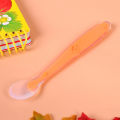 Baby Silicone Feeding Spoon, Baby Accessories, Spoon For Babies, Silicone Spoon For Babies, New Born BPA Free Silicone Eating Spoon Baby Spoon Super Soft Infants Silicone Spoon. 