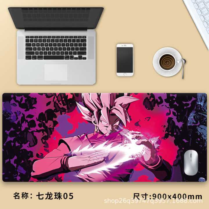 Dragon Ball Z Gogeta XXL Anti Slip Large Gaming Mouse Pad Desk Mat for Keyboard & Mouse Speed Edition – 900x400x3mm