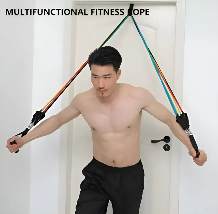 Power%20Resistance%20Band%20Set%20-%2011%20PCS%20for%20Exercise,%20Pull%20Ups,%20and%20Workouts%20-%20Perfect%20for%20Men%20and%20Women%20-%20Resistant%20Bands%20for%20Exercise,%20Cricket,%20and%20Bowler%20Training%20-%20Power%20Resistance%20Elastic%20Bands%20with%20Belt%20-%20Image%204