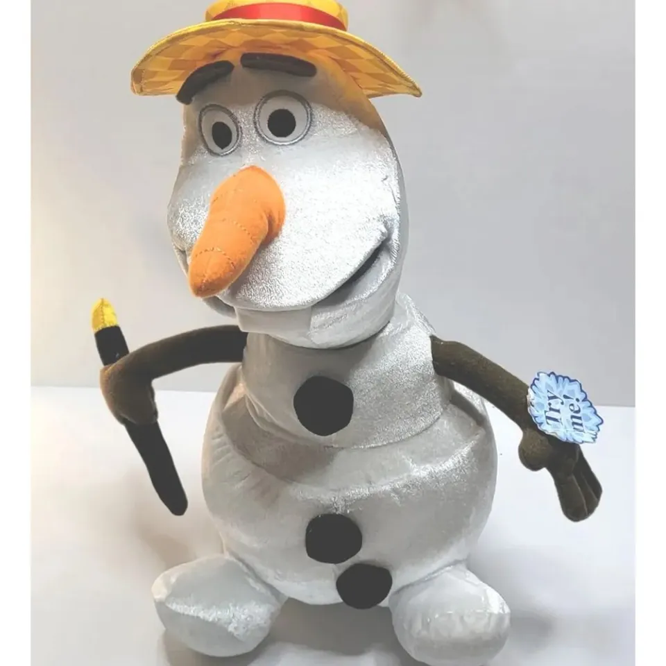 Disney Frozen Talking and Singing Olaf Plush toy Daraz.pk