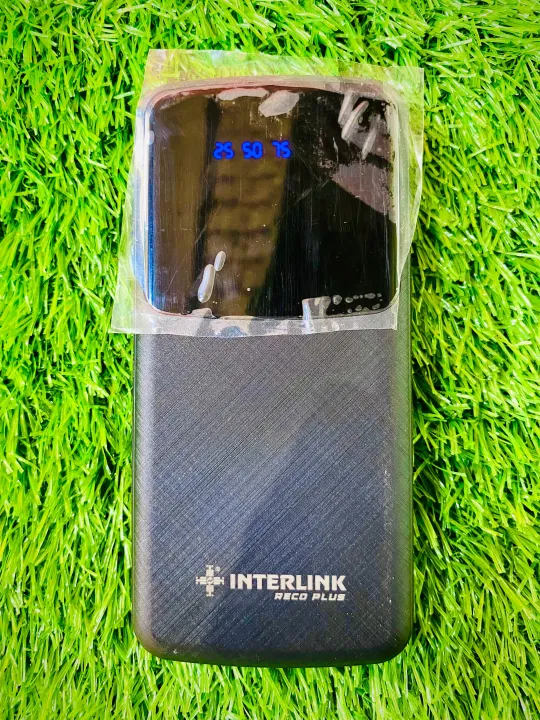 INTERLINK%20RECO%20PLUS%20Power%20Bank%2010000mAh%20%E2%80%93%20With%203%20Built-in%20Cables%20%20Type-C%20Cable,%20Micro%20USB%20Cable%20&%20Lightning%20Cable%20%20%7C%20Digital%20Display%20%7C%20Fast%20Charging%202.4A%20%7C%20Flight%20Friendly%20-%20Image%202