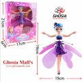 Ghosia Palace Barbie Doll Flying Fairy Hand Sensor Induction Flying Doll Girls Toy - 1123. 