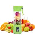 USB Rechargeable Juicer Blender 6 Blades Electric Blender Mini Portable Personal Size Juicer Cup USB Rechargeable Mixer 380ml Food Grade Water Bottle Portable Fruit Juicer Machine. 