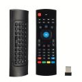 MX3 Air Mouse Mini Keyboard Wireless Remote Control 2.4G Multifunctional Fly Mouse with Infrared Learning for Android Smart TV and Box. 