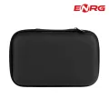 Energy - ENRG External Hard Disk Case Cover Drive Pouch Travel Carrying For HDD 2.5 SATA SSD Solid Memory Card Cable Black. 