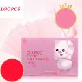 100pcs Portable Oil Blotting Rice Sheets Facial Oil-Absorbing Paper Pack Oil Control Face Skin Care Product For Men Women. 