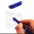 1 pcs/Set 0.5mm Erasable Pen Blue Ink Refill Ballpoint Pen for School Supplies Blue, Red, Black. 