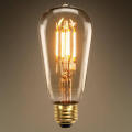 Filament vintage style bulb. 