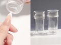 Nail Art Stamper, Stamp for French Nails, Nail Art Stamping Tool, Pure Clear Silicon Jelly Nail Stamp. 