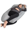 Maternity Pillow | Full Body Support Pillow With Inner - Ball Fiber Filled | U-Shaped - Fine Quality Pregnancy Pillow. 