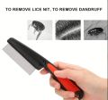 1pc Lice Comb, Stainless Steel Fine Tooth Comb, Professional Head Lice Nit Removal Hair Comb. 